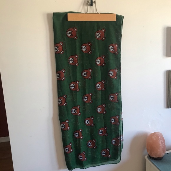 💝Free with any purchase💝 Teddy Bear Fall Scarf - Picture 5 of 8